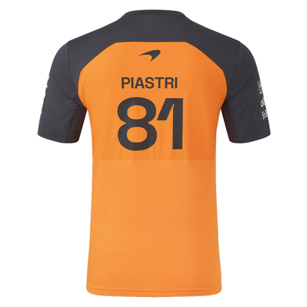 2025 McLaren F1 Team Set Up T-Shirt Oscar Piastri (Autumn Glory)_0