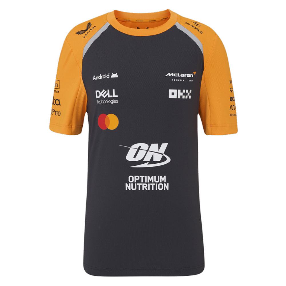 2025 McLaren F1 Team Set Up T-Shirt (Phantom) - Kids_0