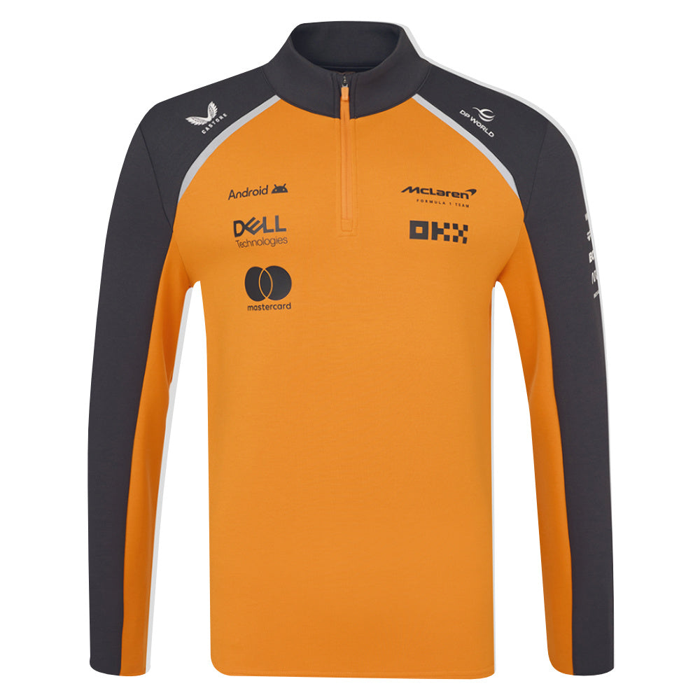 2025 McLaren F1 Team Quarter Zip Top (Autumn Glory)_0