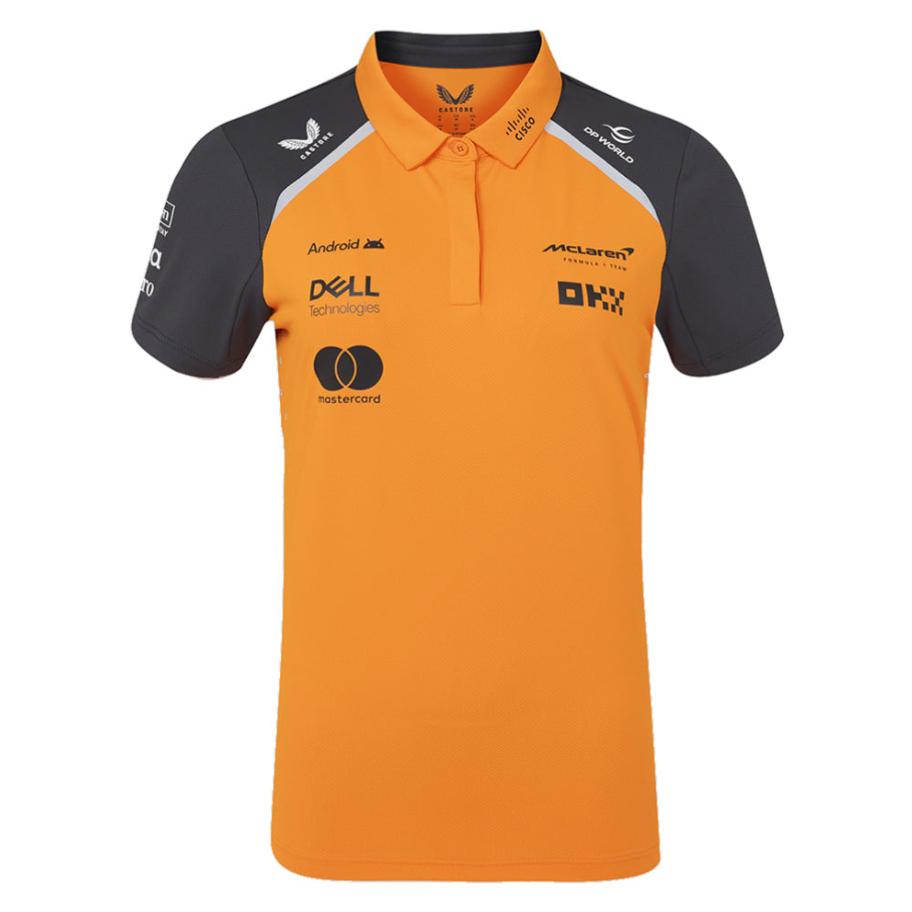 2025 McLaren F1 Team Polo Shirt (Autumn Glory) - Ladies_0