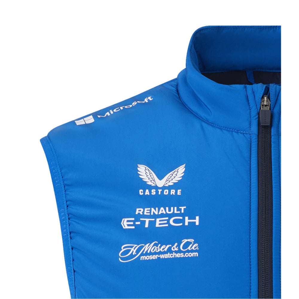 2025 Alpine Racing Hybrid Gilet (Lapis Blue)_1