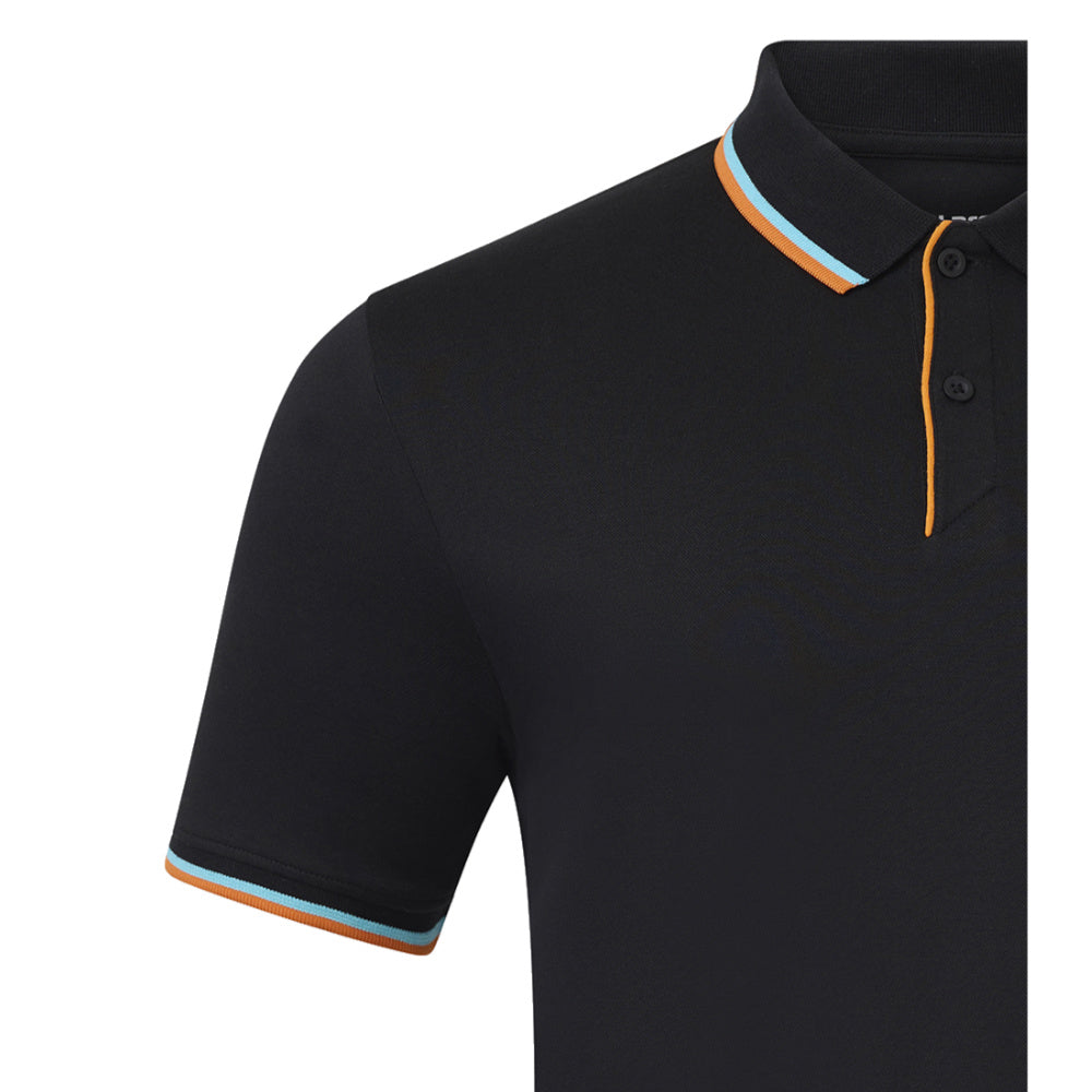 2025 McLaren F1 Core Essentials Polo Shirt (Black)_1