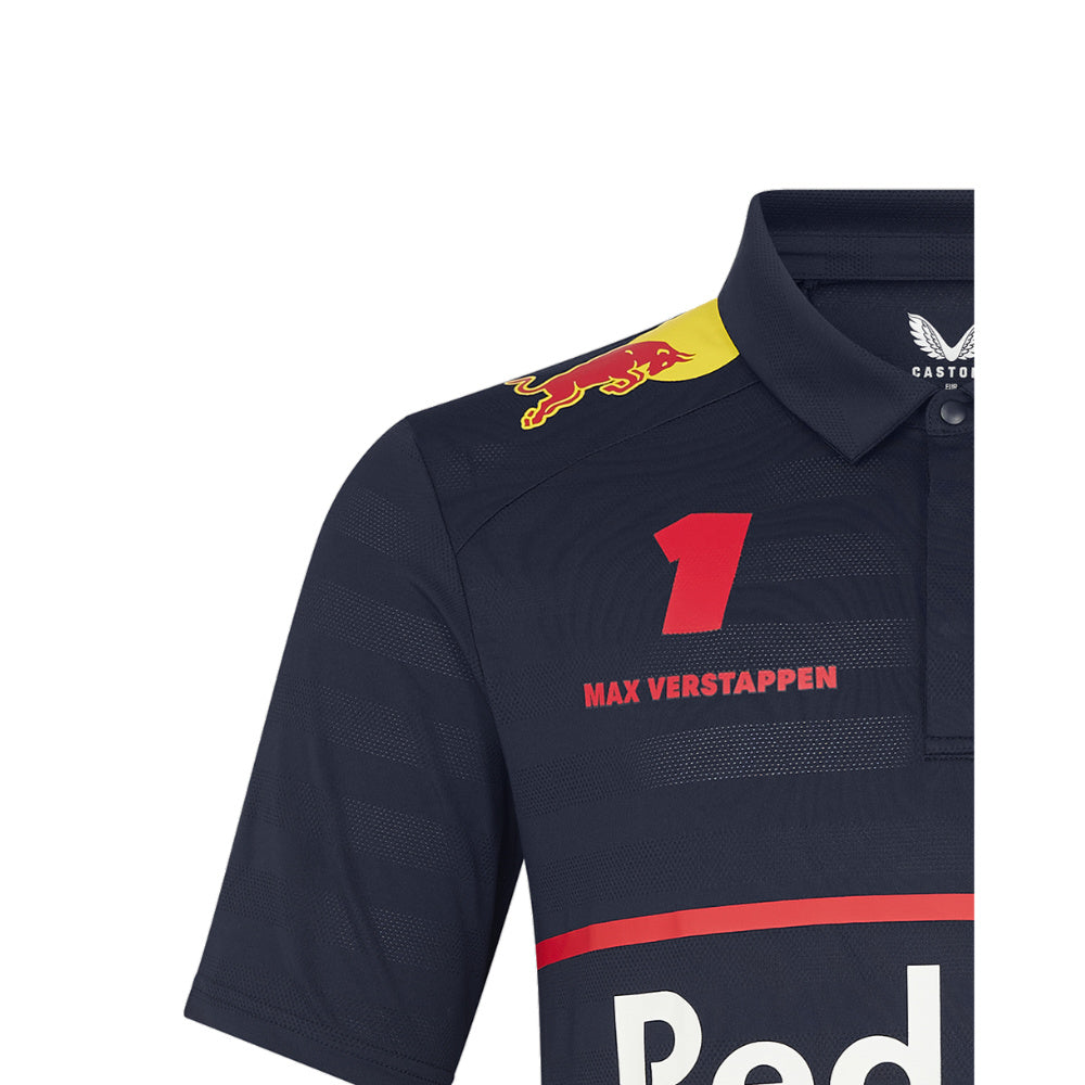 2025 Red Bull Racing Max Verstappen Polo Shirt (Navy)_1