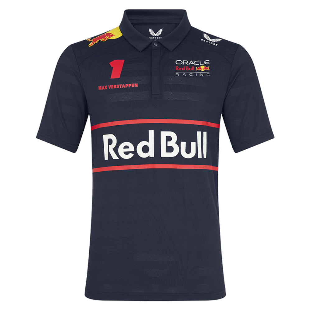 2025 Red Bull Racing Max Verstappen Polo Shirt (Navy)_0