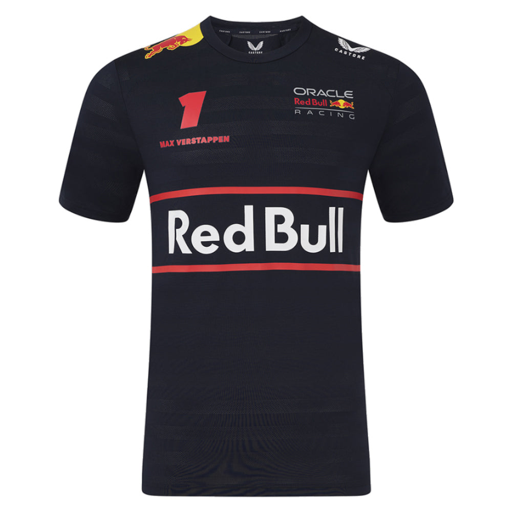 2025 Red Bull Racing Max Verstappen Team T-Shirt (Navy)_0