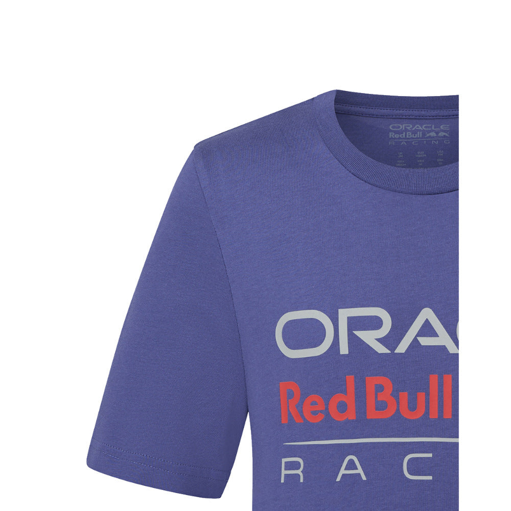 2025 Red Bull Racing Large Front Logo Tee (Skipper Blue) - Kids_1