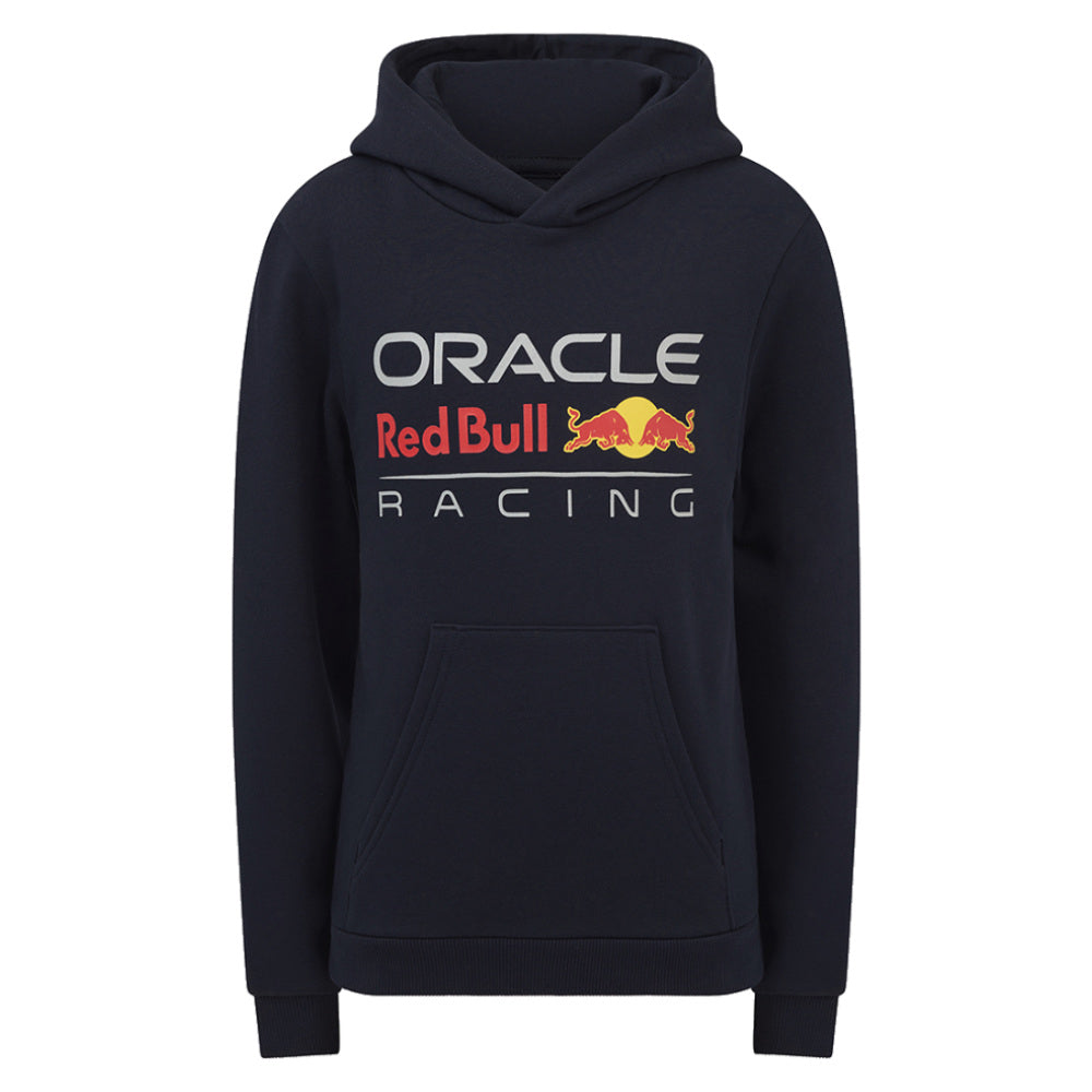 2025 Red Bull Racing Large Front Logo Hoodie (Night Sky) - Kids_0
