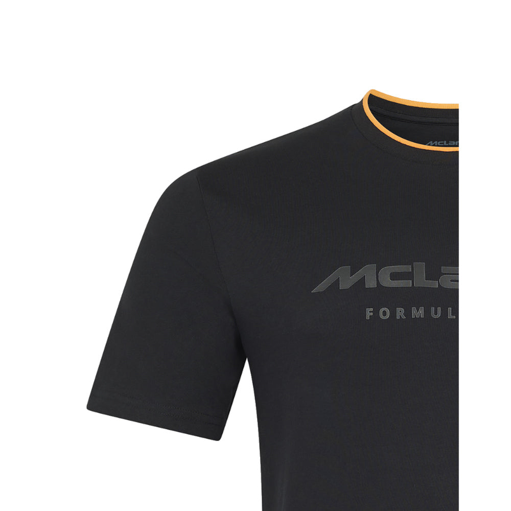 2025 McLaren F1 Mens Core Essentials T-Shirt - Caviar_1
