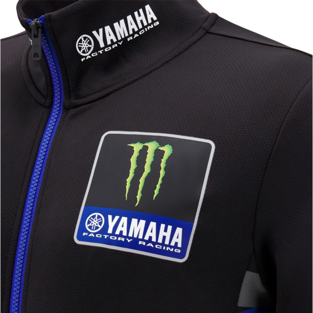 2025 Yamaha Racing Ath Team Full Zip Tech Sweat (Black)_1