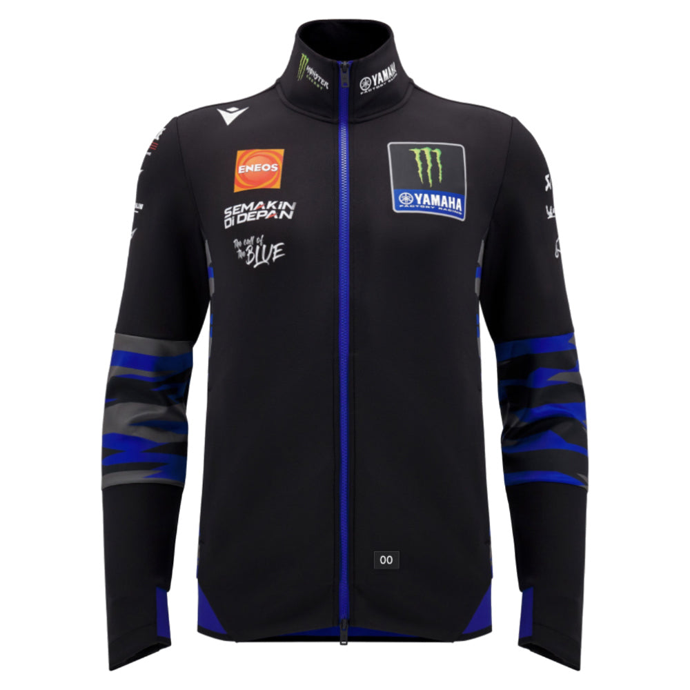 2025 Yamaha Racing Ath Team Full Zip Tech Sweat (Black)_0