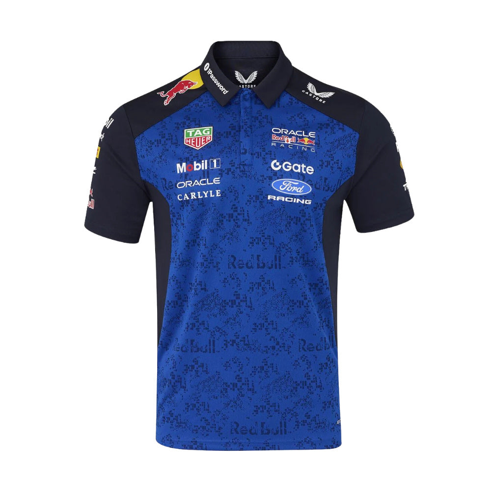 2026 Red Bull Racing Team Polo Shirt (Night Sky/Surf The Web)_0