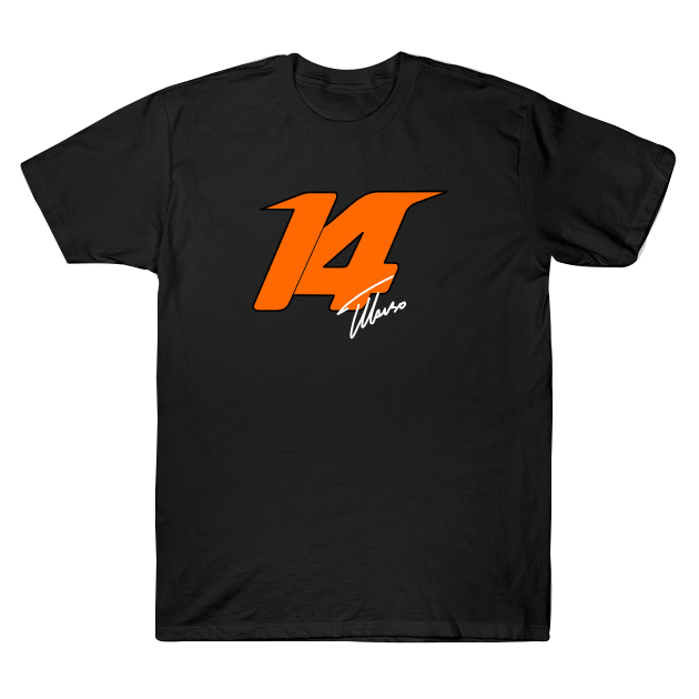 Alonso #14 T-Shirt (Black)