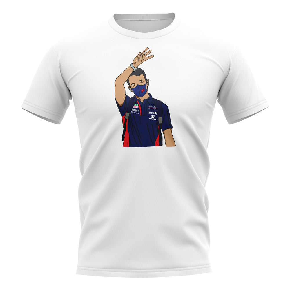 Alexander Albon Paddock T-Shirt (White)