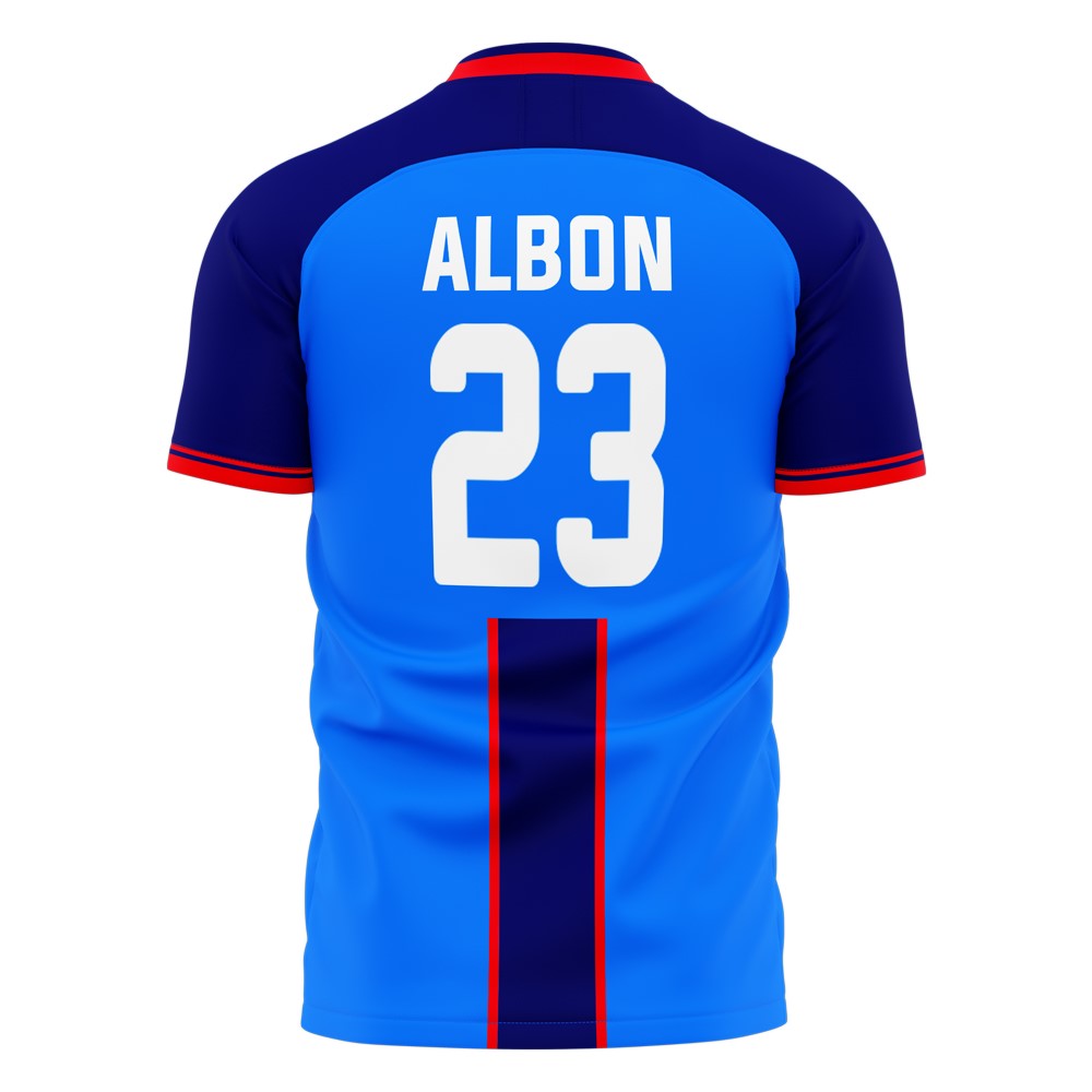 2022 Albon #23 Stripe Concept Football Shirt