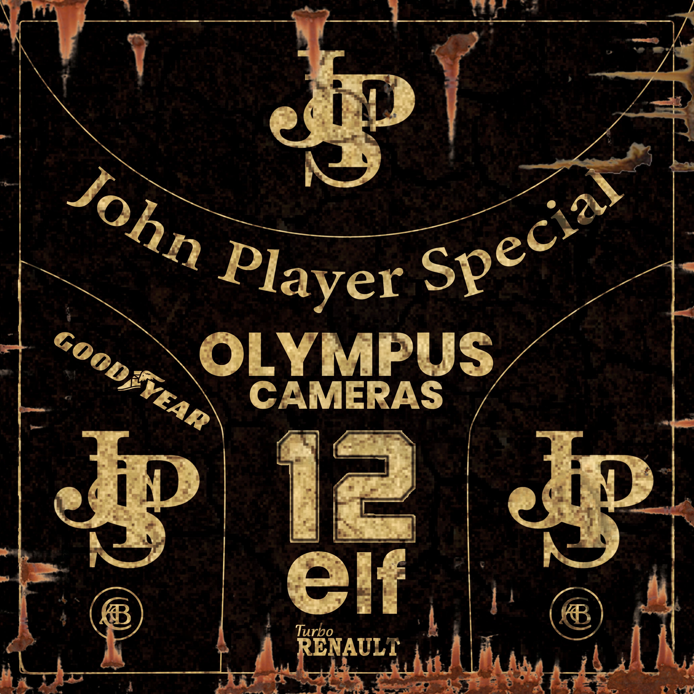 Ayrton Senna 1985 Vintage Coaster