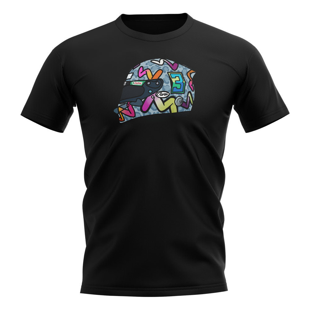 Daniel Ricciardo 2020 Helmet T-Shirt (Black)