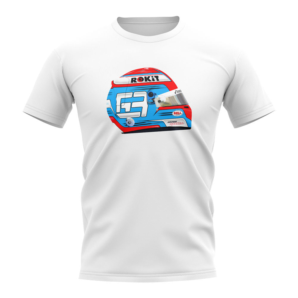 George Russell 2019 Helmet T-Shirt (White)