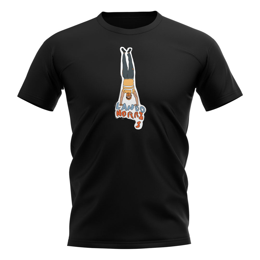 Lando Norris Handstand T-Shirt (Black)