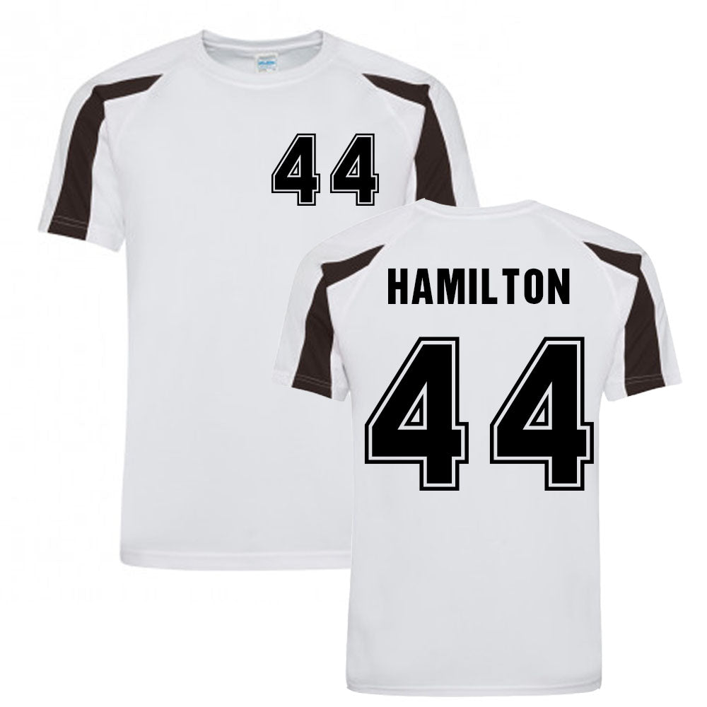 Lewis Hamilton Performance T-Shirt (White-Black)