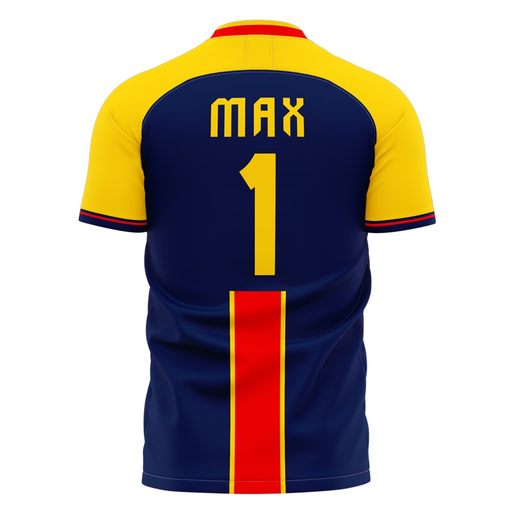 2022 Max #1 Stripe Concept Football Shirt