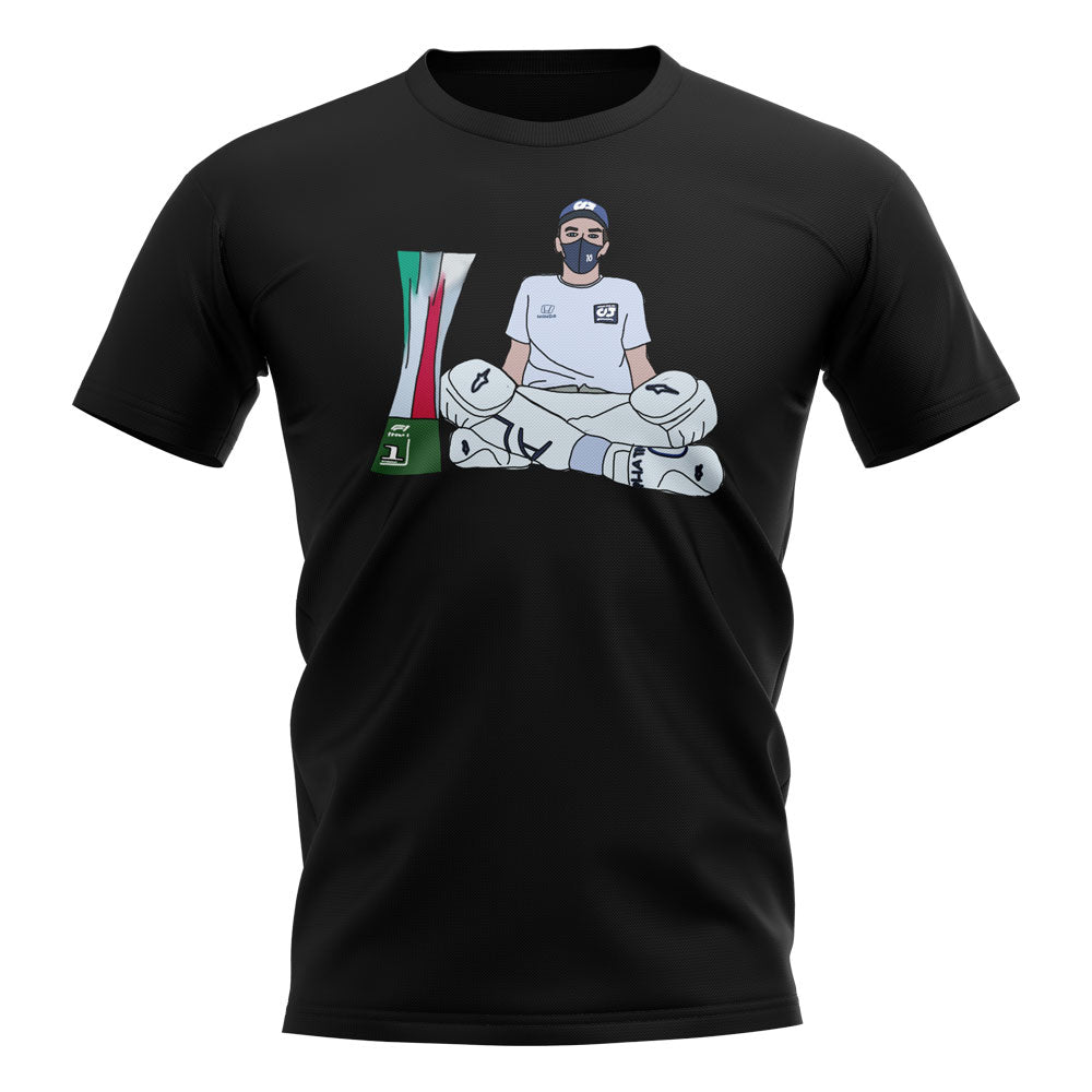 Pierre Gasly Monza Race Winner T-Shirt (Black)