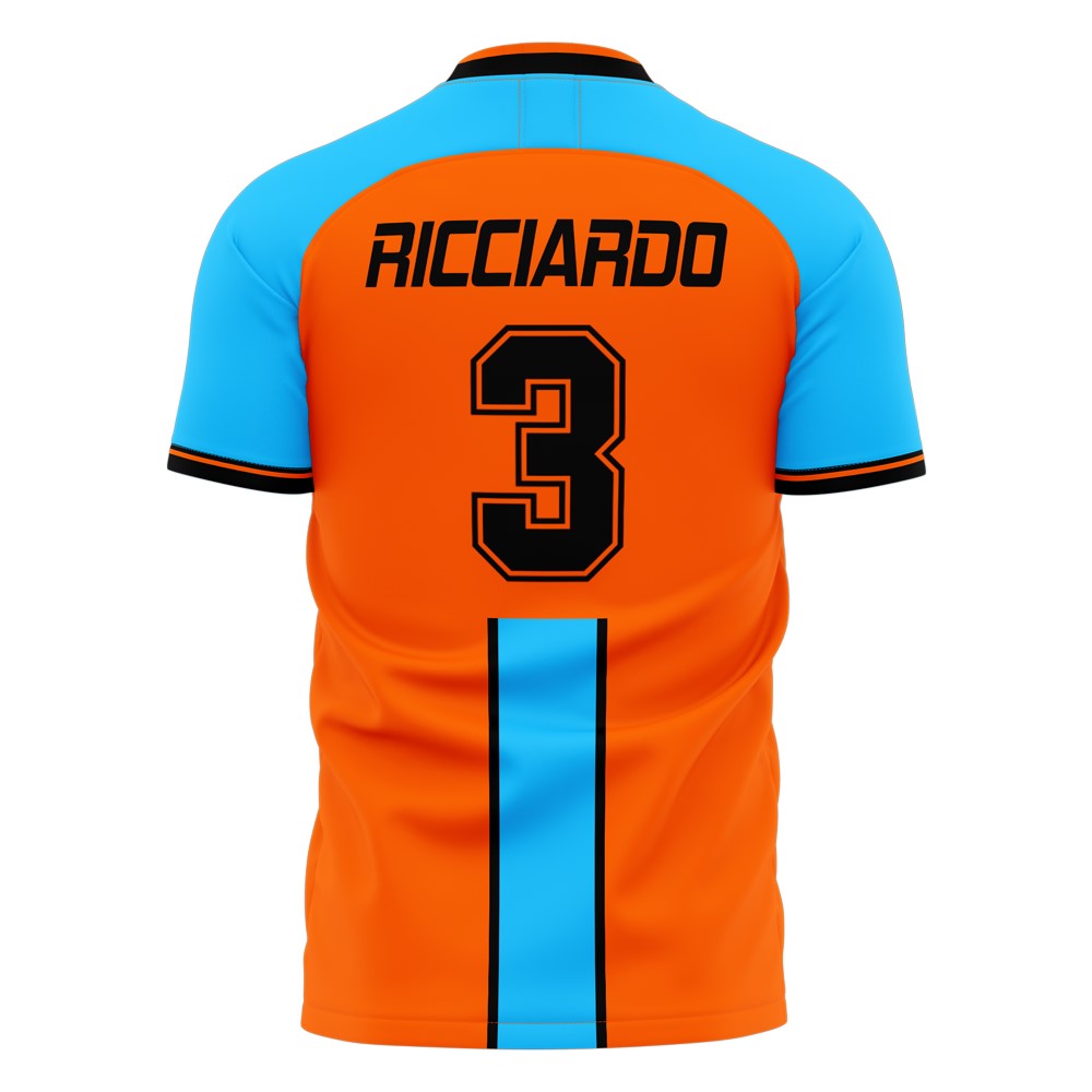 2022 Ricciardo #3 Stripe Concept Football Shirt