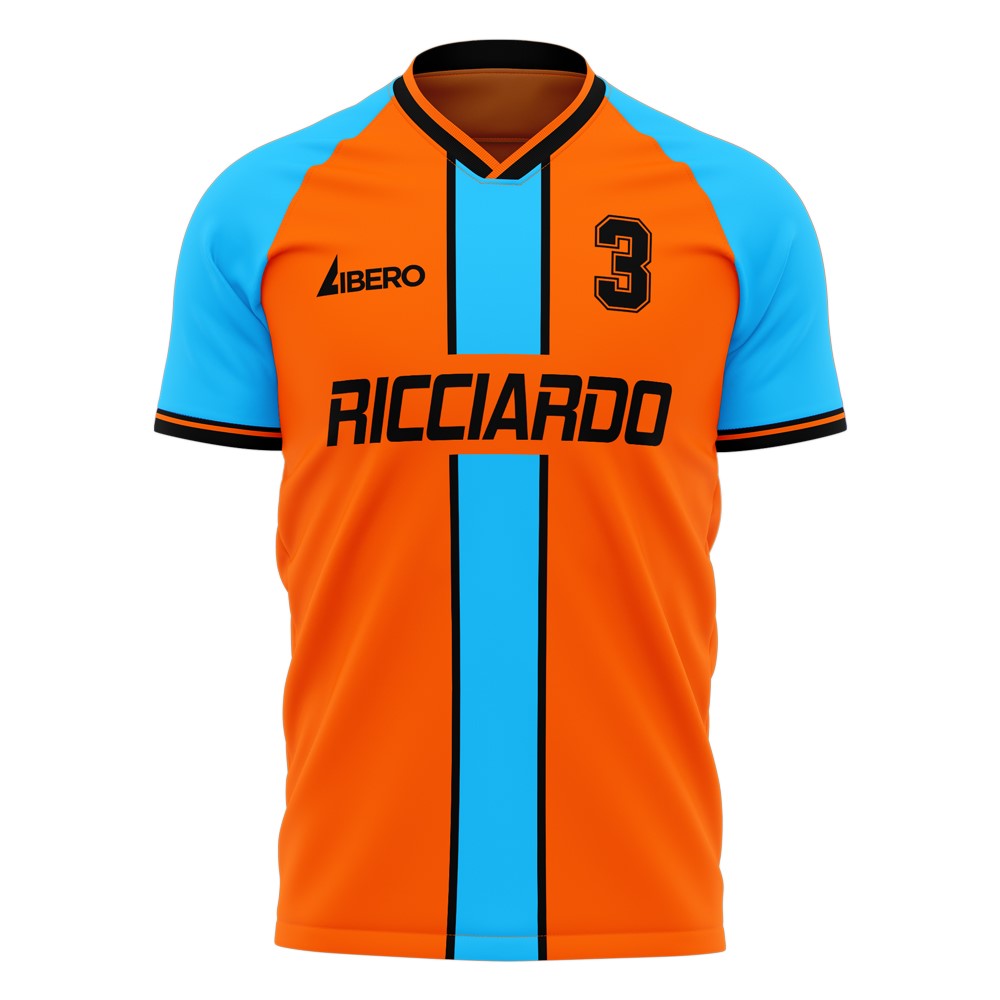 2022 Ricciardo #3 Stripe Concept Football Shirt