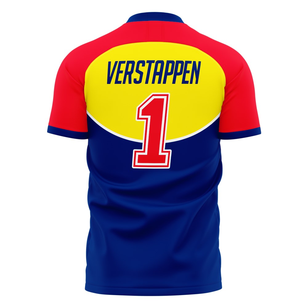 Max Verstappen #1 Team Colours Concept Shirt