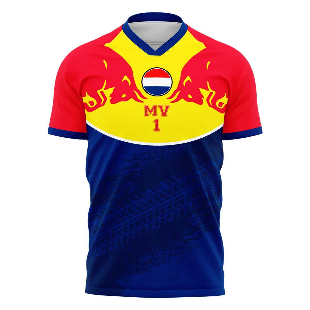 Max Verstappen #1 Team Colours Concept Shirt