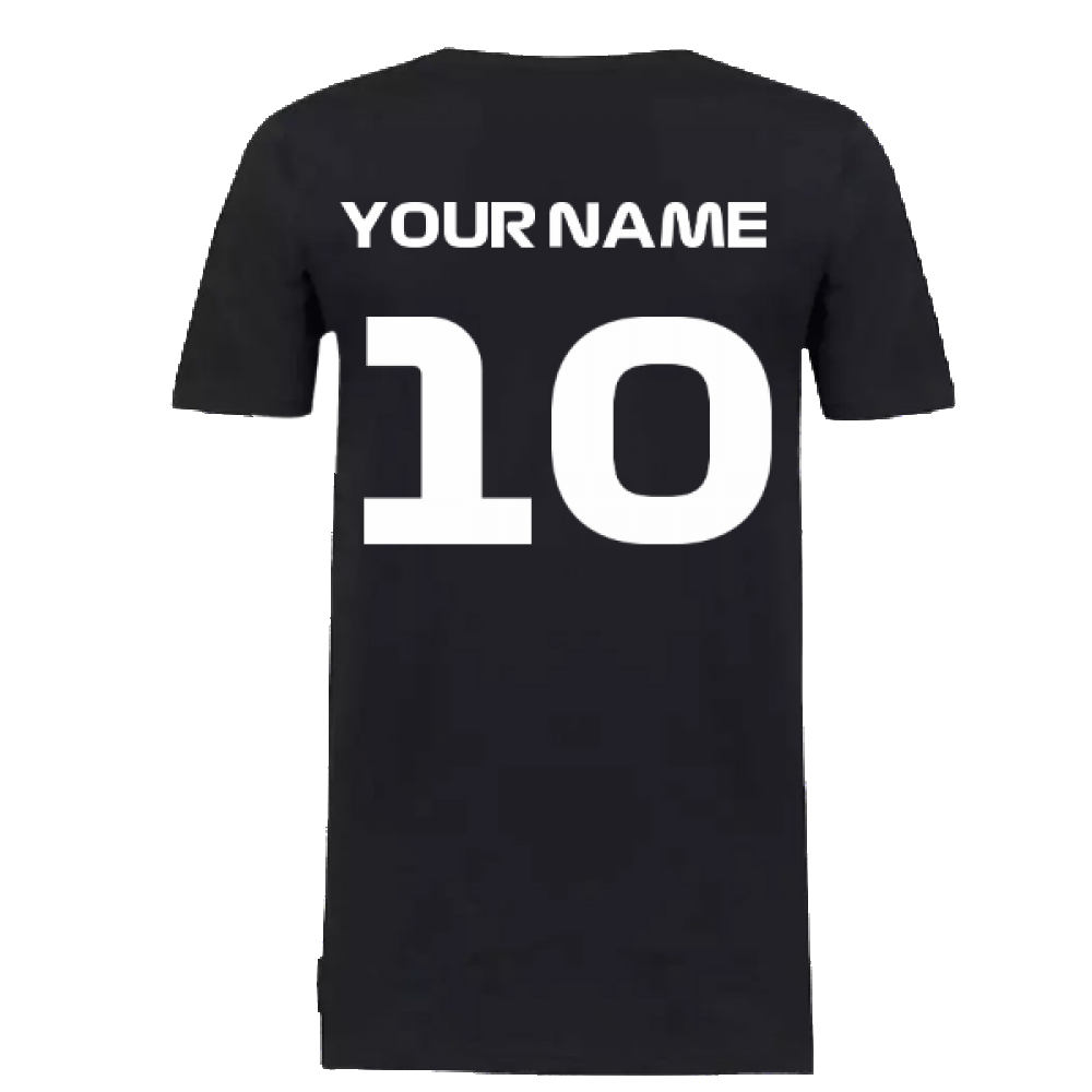 2022 Aston Martin Lifestyle Logo Tee (Black) - Ladies (Your Name)