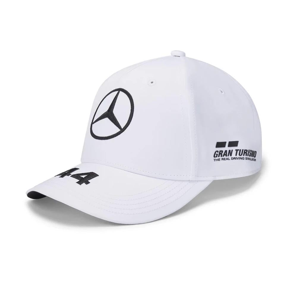2021 Mercedes Lewis Hamilton Driver Cap (White)_0