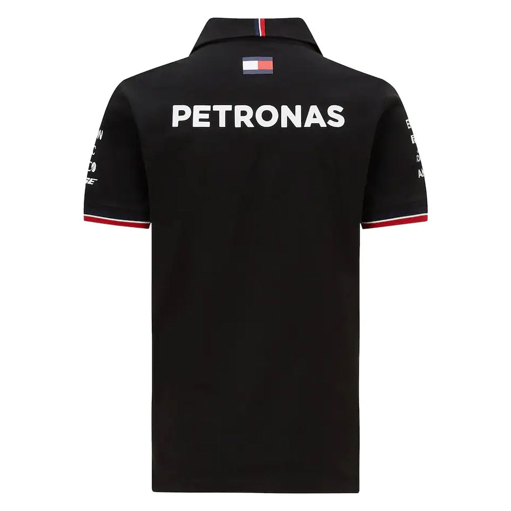 Mercedes Team Polo Shirt (Black)_1