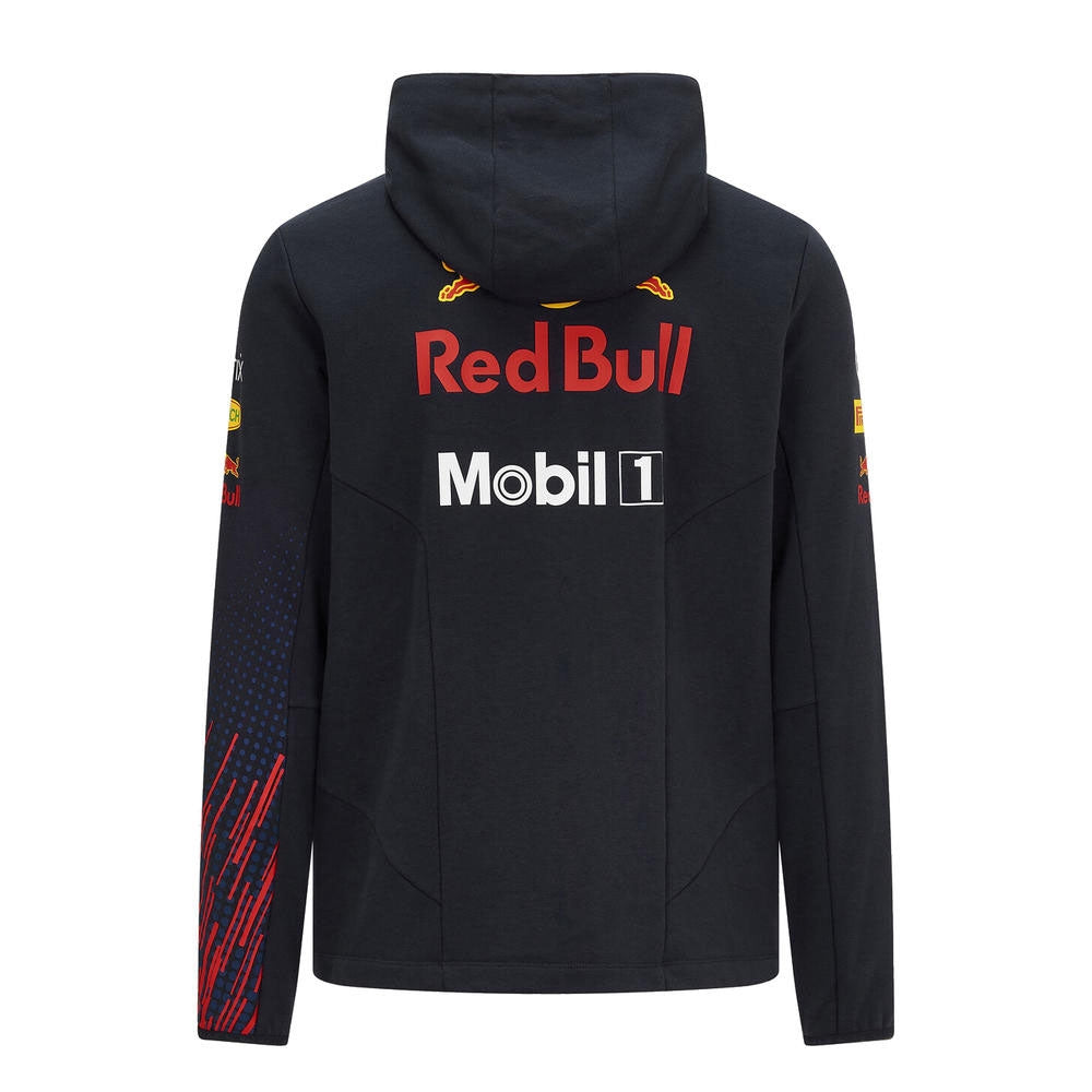 2021 Red Bull Team Hooded Sweat Jacket (Navy)