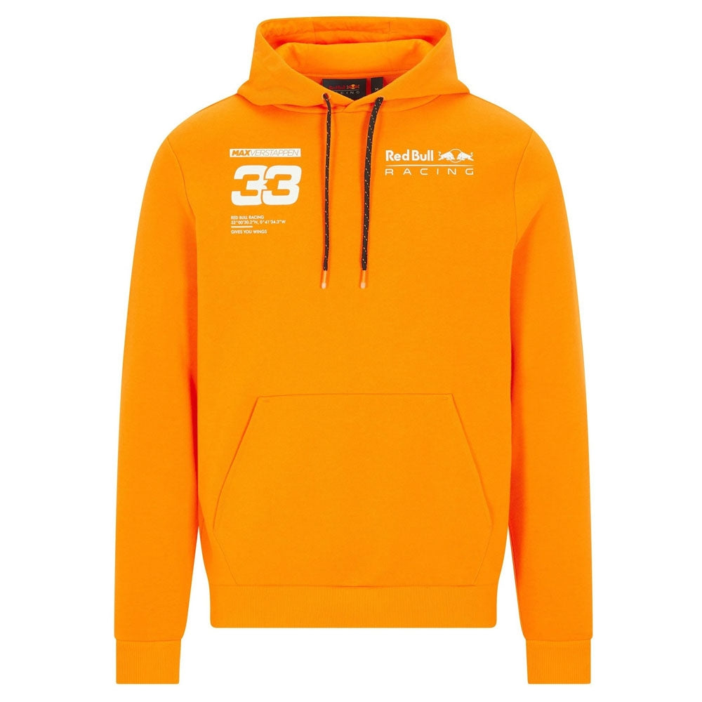 Red Bull Max Verstappen Hooded Sweat (Orange)