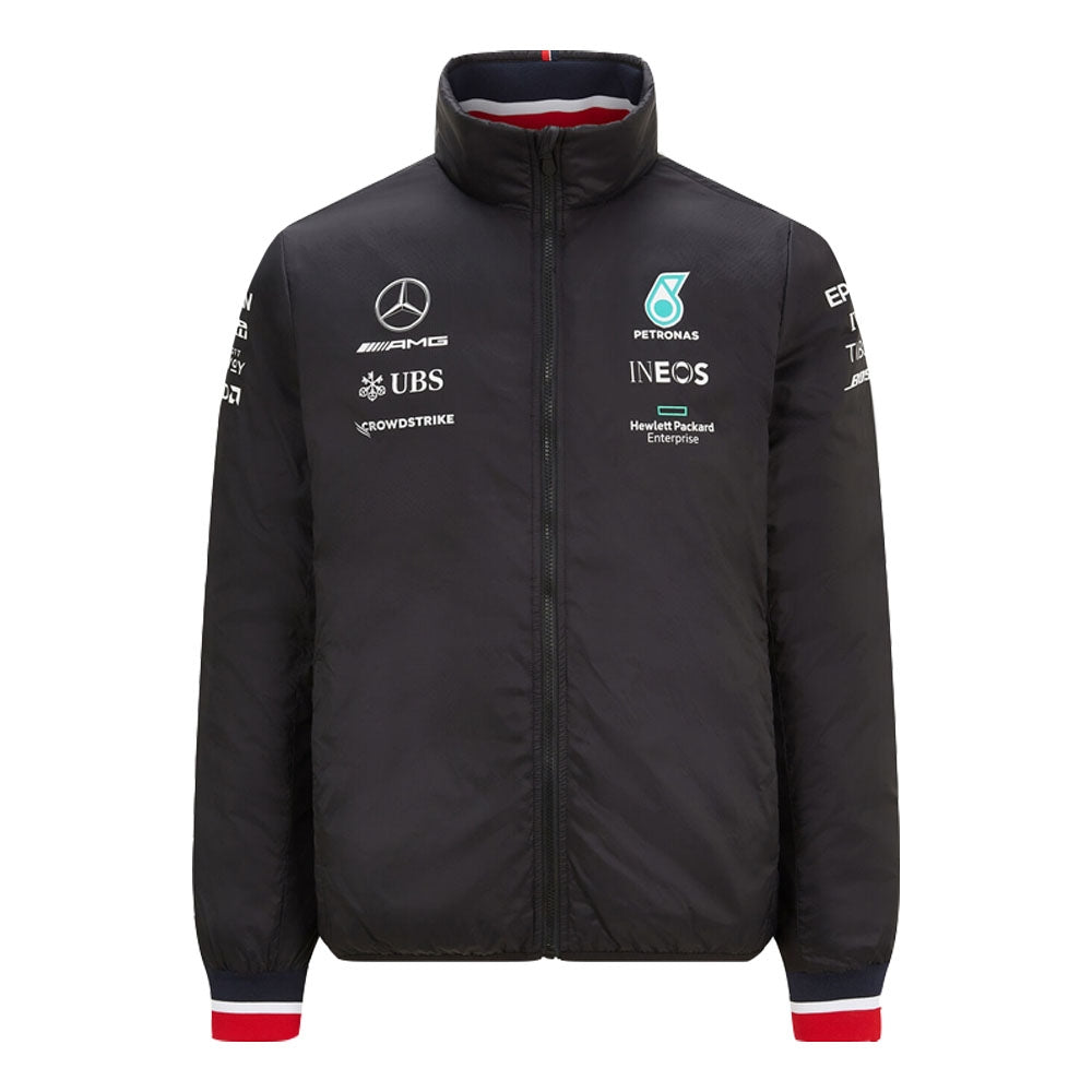 2021 Mercedes Lightweight Padded Jacket (Black)