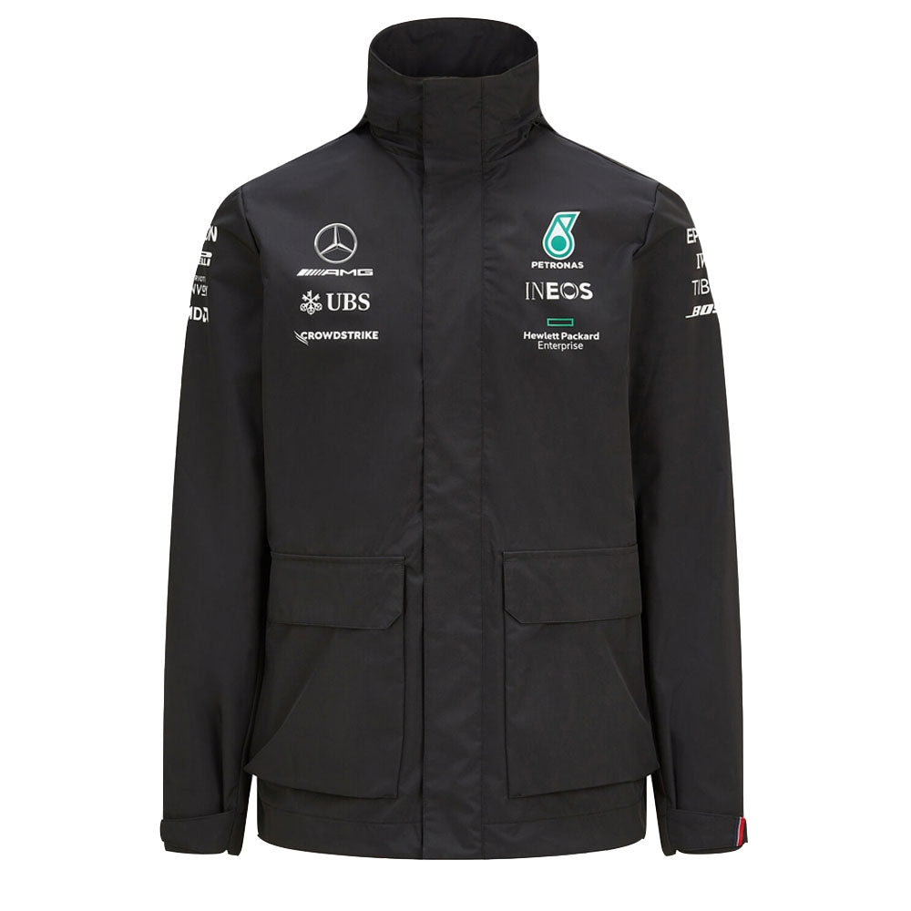 2021 Mercedes Rain Jacket (Black)