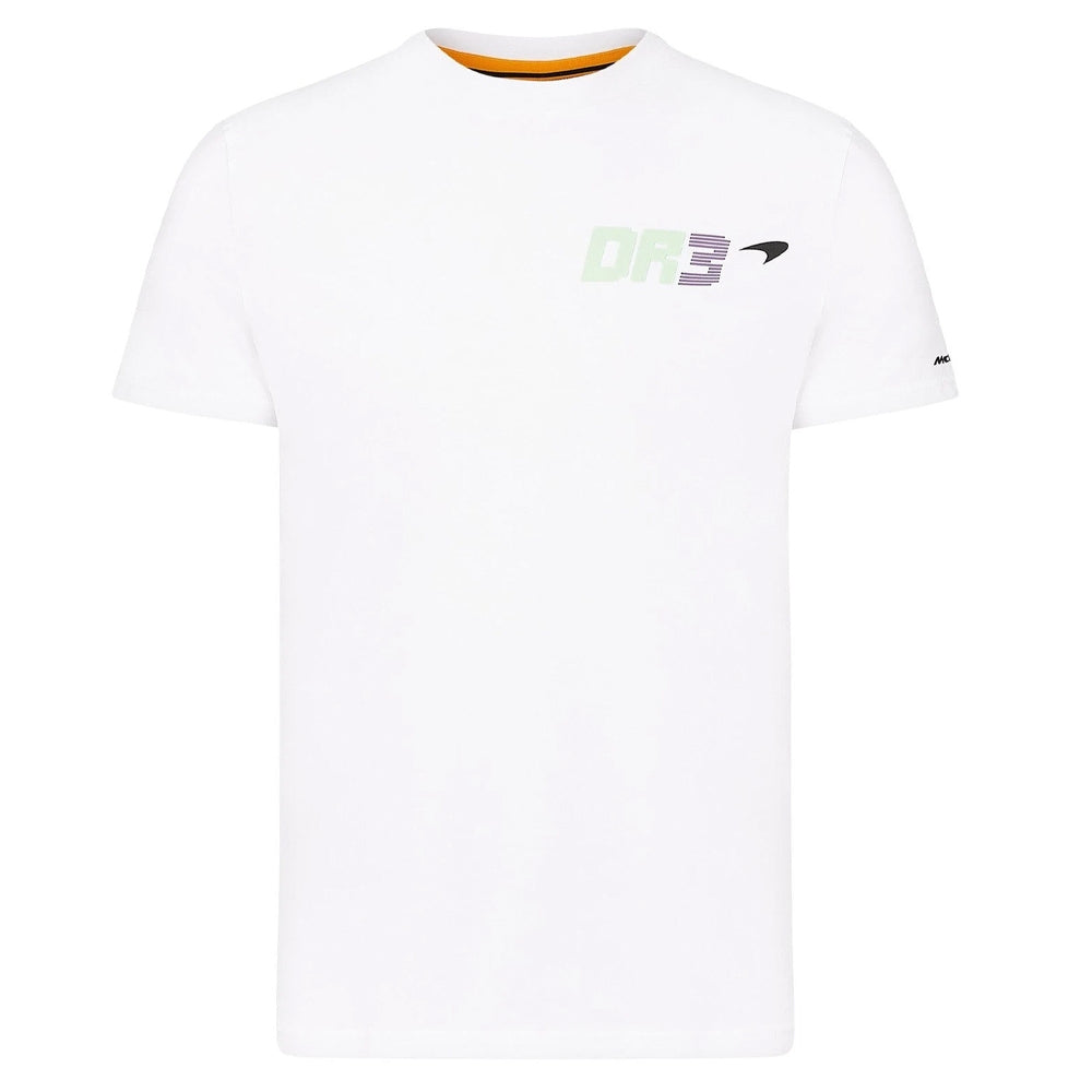 McLaren Daniel Ricciardo DR3 Silverstone Tee (White)_0