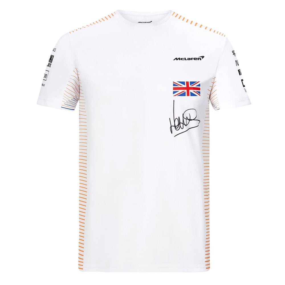 2021 McLaren Lando Norris Tee (White)