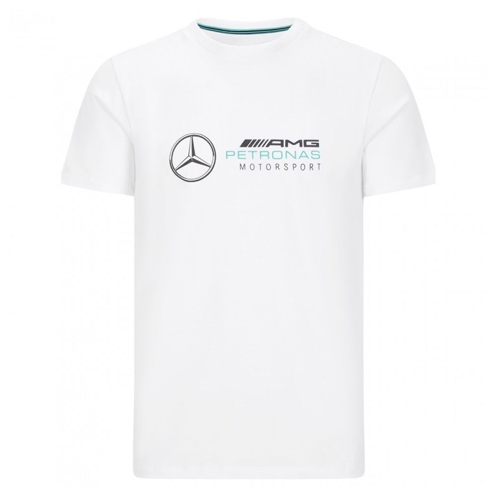 2021 Mercedes Large Logo Tee (White)_0