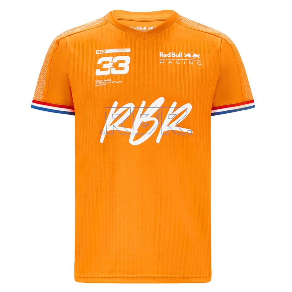 Red Bull Max Verstappen Sportswear Tee (Orange) - Kids