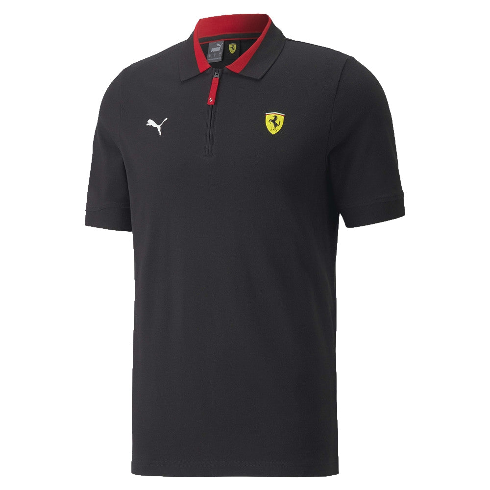 2022 Ferrari Race Polo (Black)_0