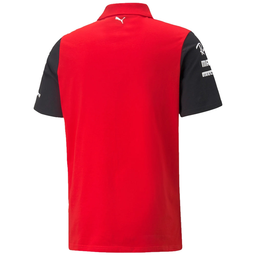 2022 Ferrari Team Polo Shirt (Red)_1