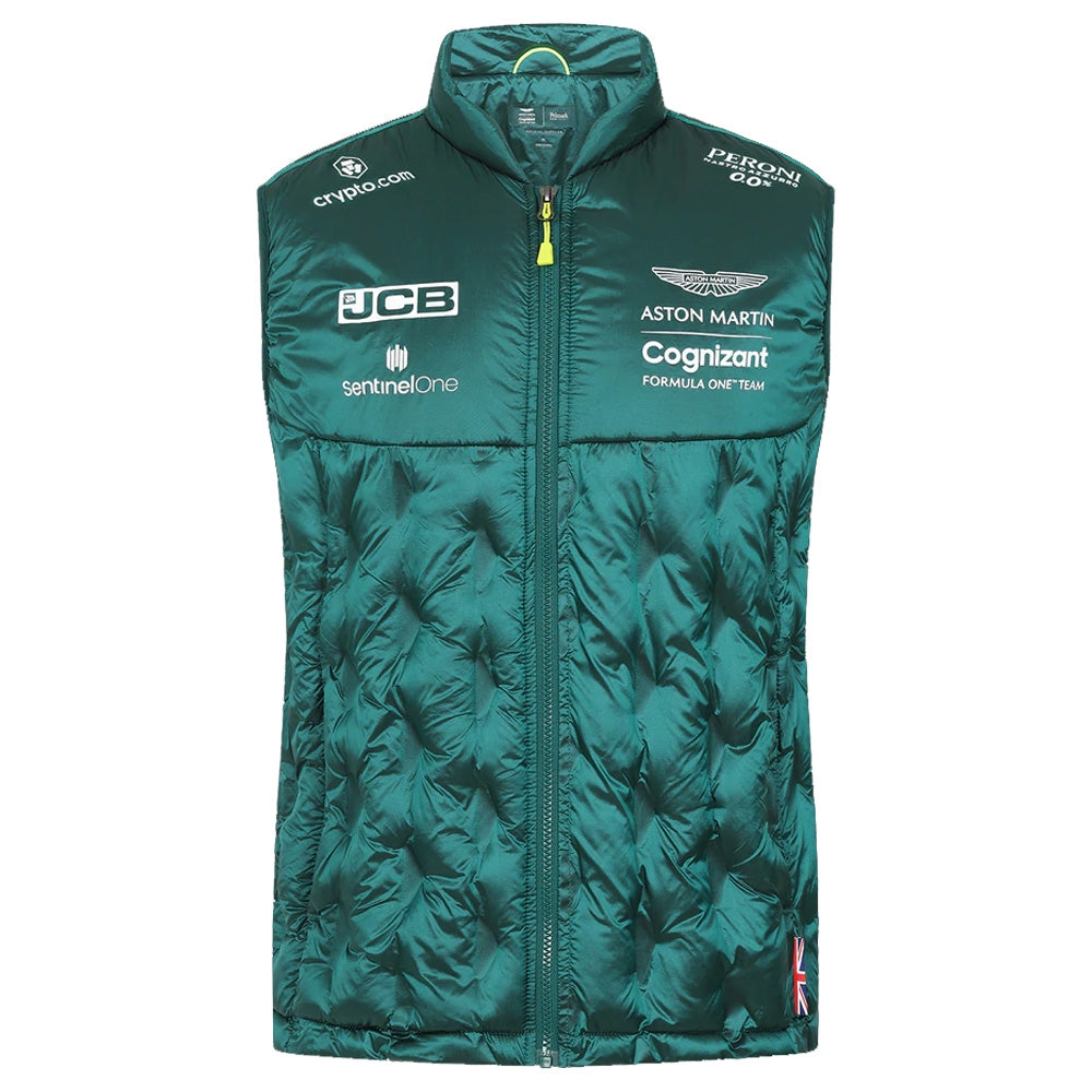2022 Aston Martin Official Team Gilet (Green)