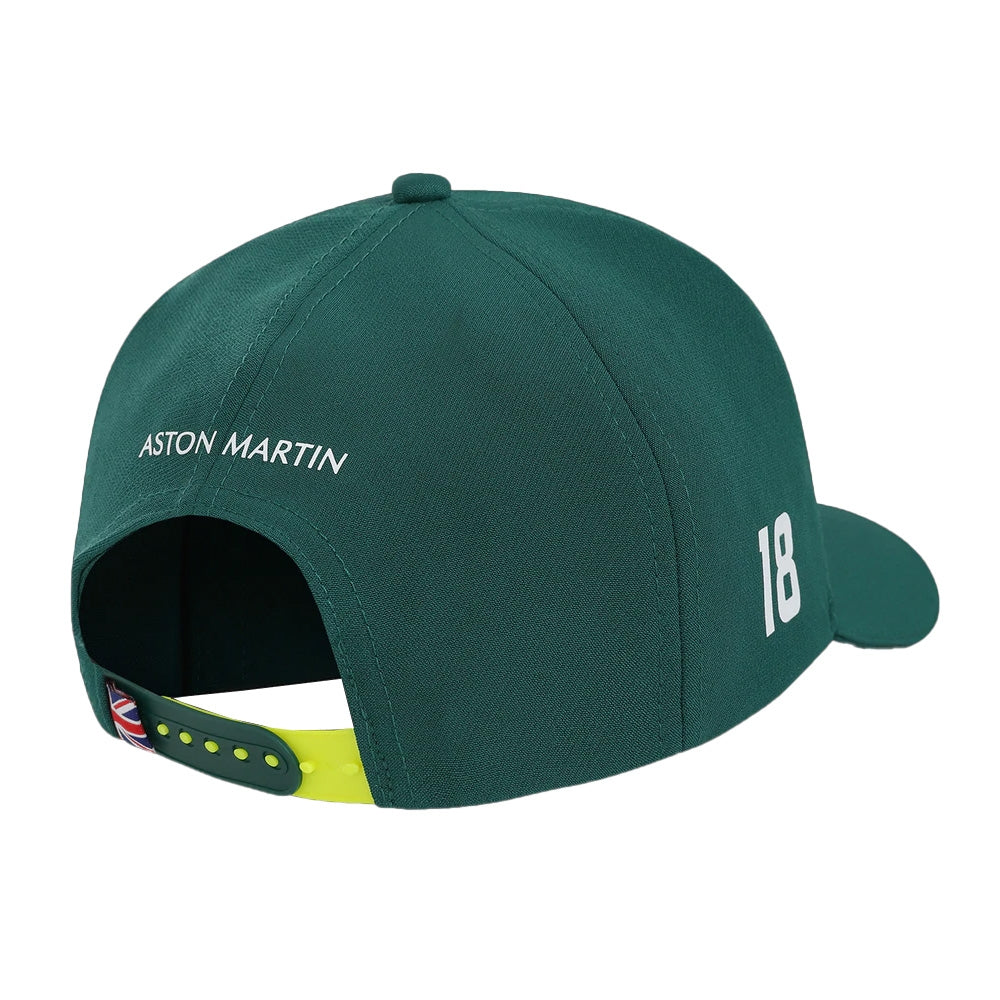 2022 Aston Martin Official Lance Stroll Driver Cap (Green)_1