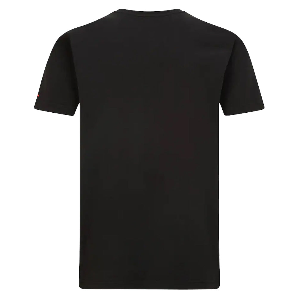 2022 Ferrari Fanwear Small Shield Tee (Black)_1