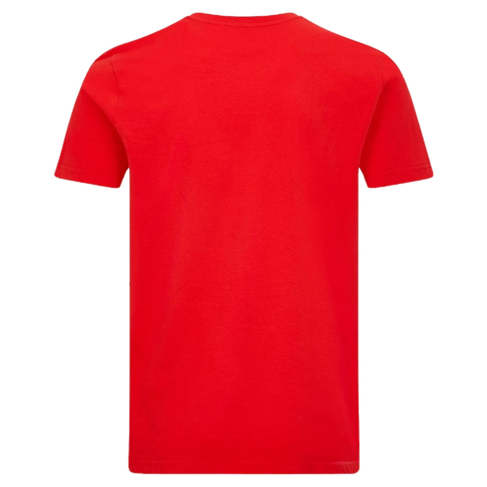 2022 Ferrari Fanwear Small Shield Tee (Red)_1