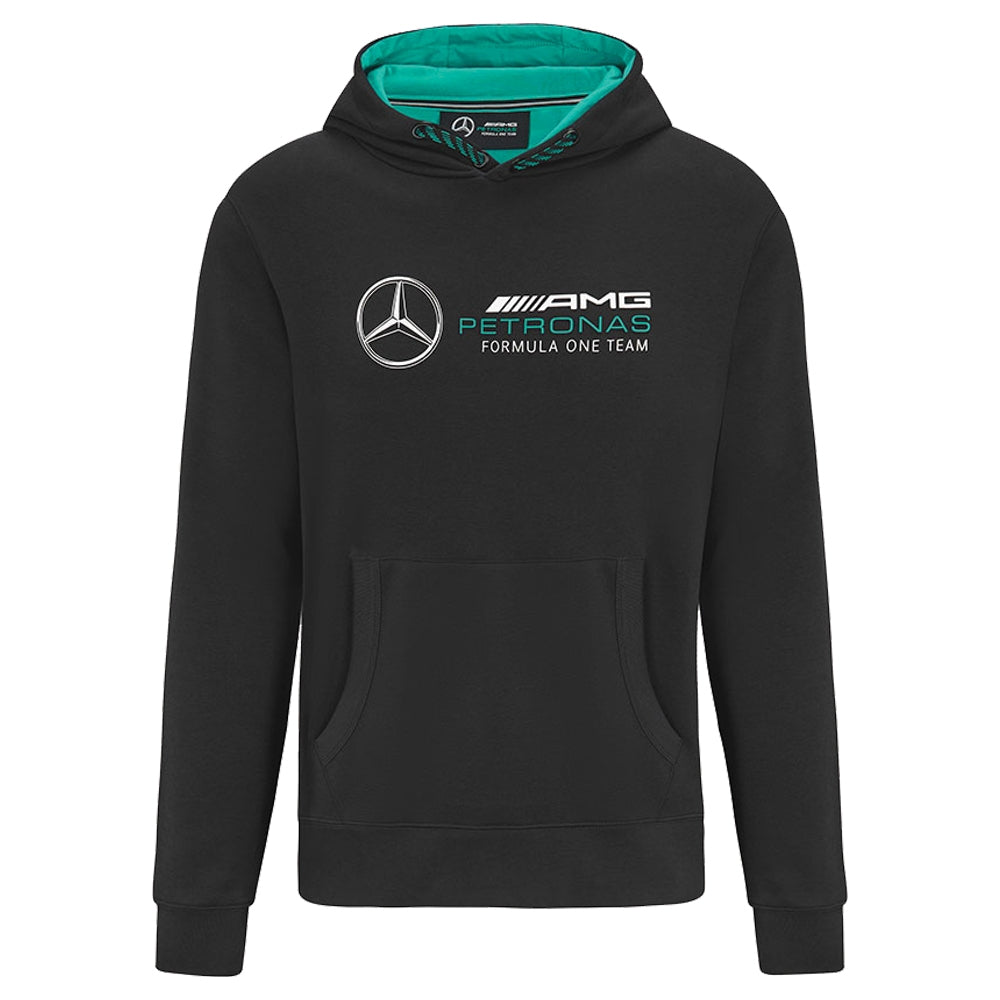 2022 Mercedes Logo Hooded Sweat (Black)_0