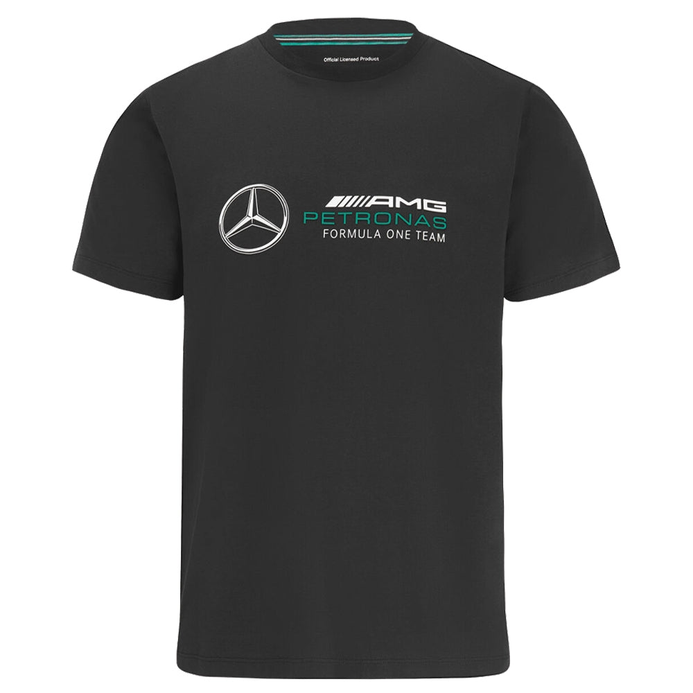 2022 Mercedes Large Logo Tee (Black)_0