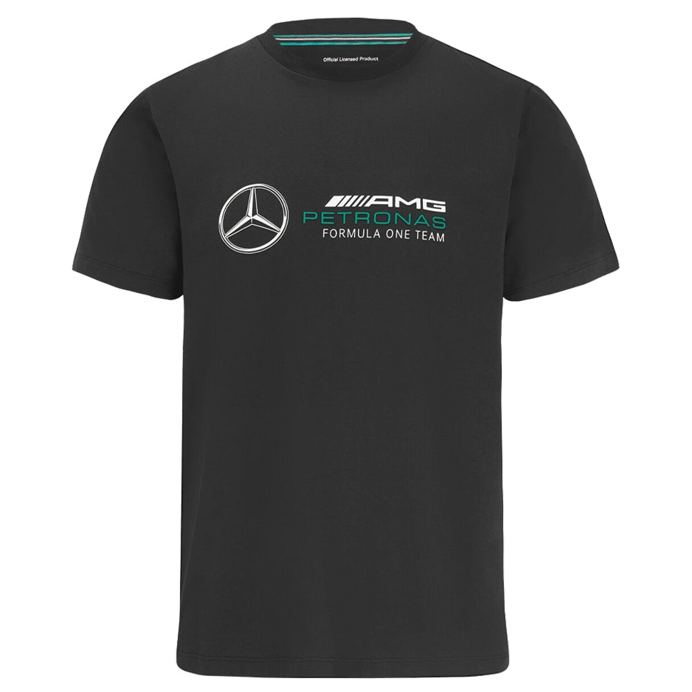 2022 Mercedes Large Logo Tee (Black)_0