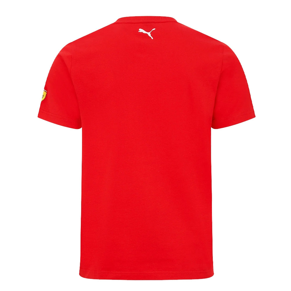 2022 Ferrari Fanwear Drivers Tee Carlos Sainz (Red)_1